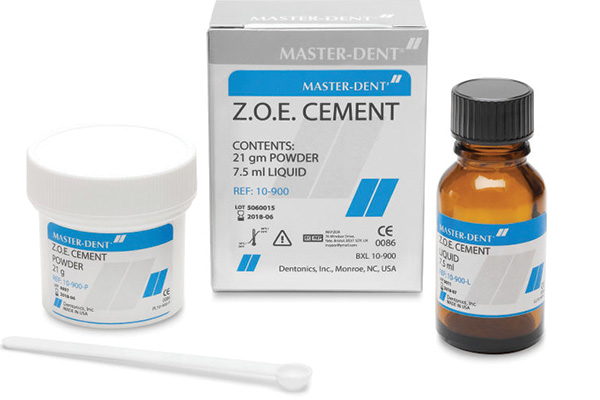 سمان زینک اکساید اژنول،مستردنت،masterdent,Z.O.E. Cement